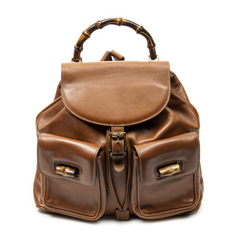 Gucci Large Bamboo Backpack